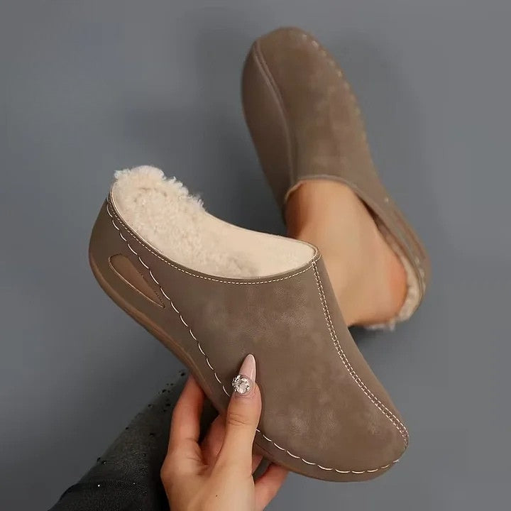 Martinez - Scarpa Slip-On Foderate In Pelliccia Sintetica