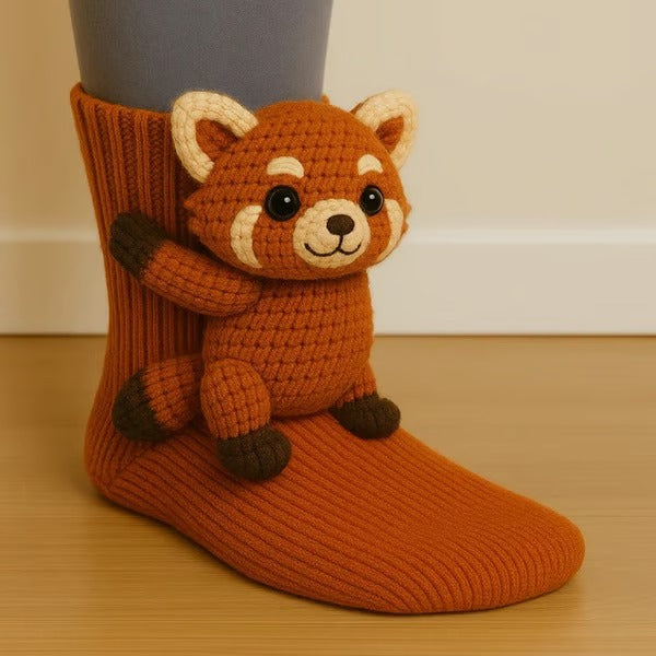 CuteStep - Calzini Con Animali Lavorati a Maglia