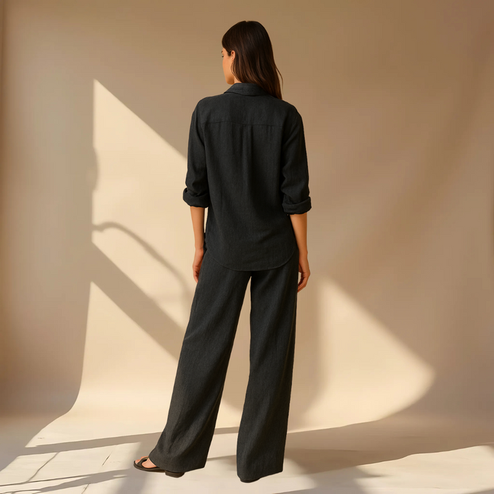 Ashleigh - Set Composto Da Camicia E Pantaloni