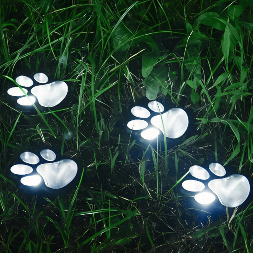 PawGlow - Luci Solari a LED per Esterni Luci per Zampe