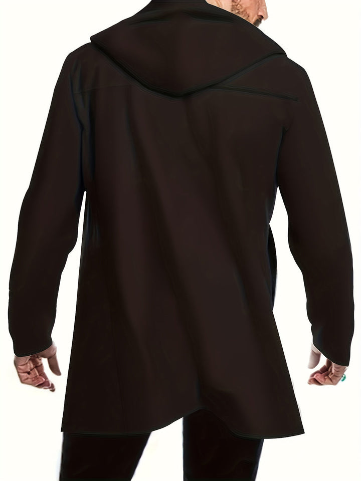 Crips - Cappotto Con Cappuccio E Chiusura a Doppio Petto