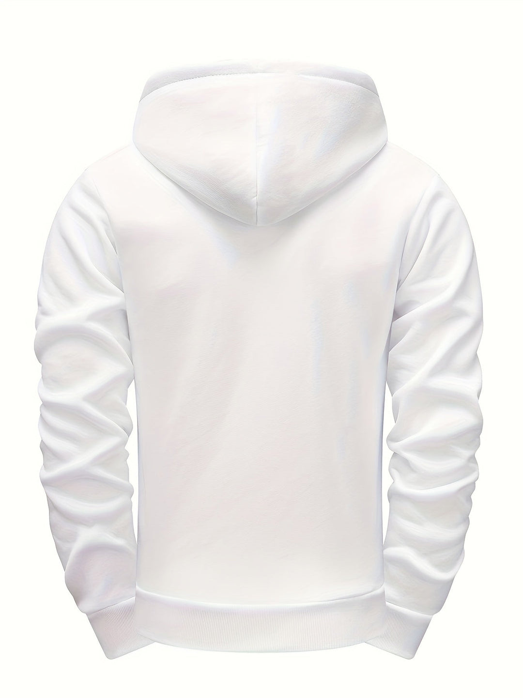 Hendro - Felpa Con Cappuccio e Zip a Maniche Lunghe Casual