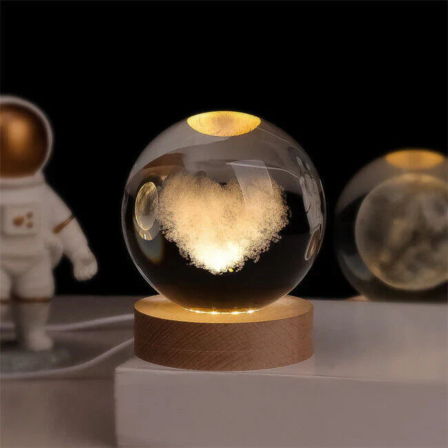 Glow Sphere – Lampada A Sfera Di Cristallo Luminosa