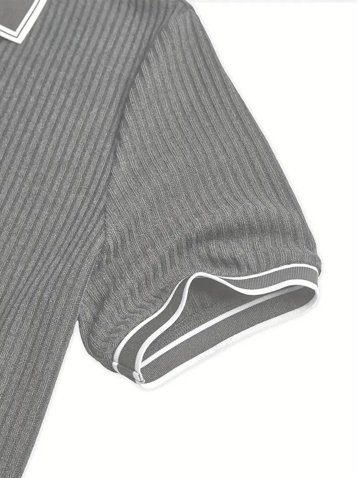 Orestis - Elegante Polo A Maniche Corte