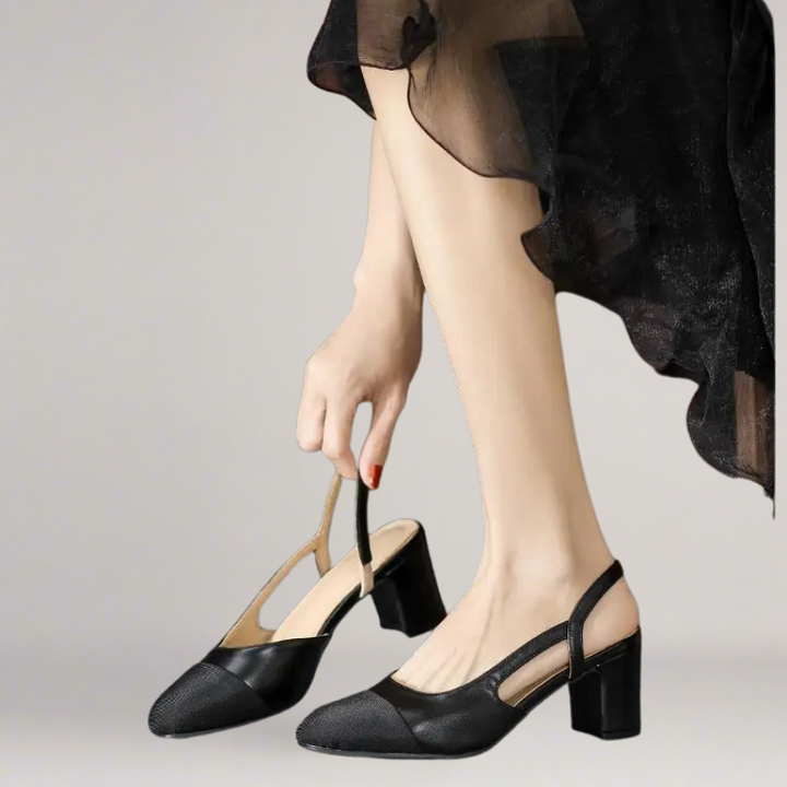 Contreras - Elegante Sandalo Con Zeppa Antiscivolo