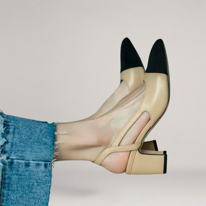 Contreras - Elegante Sandalo Con Zeppa Antiscivolo