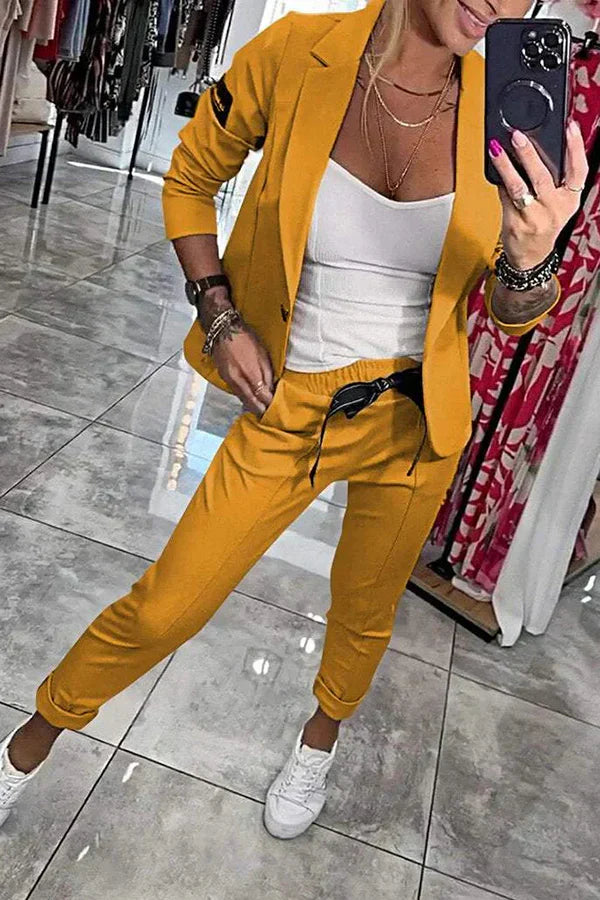 Kseniya - Elegante Set Di Blazer E Pantaloni