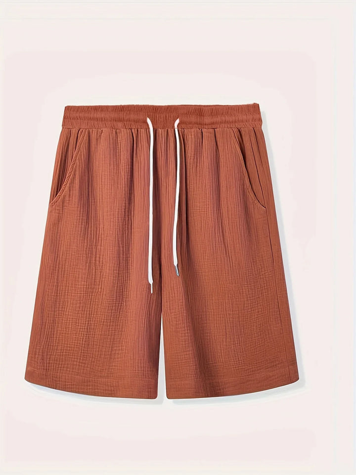 Bancroft - Eleganti Pantaloncini Larghi Con Tasche