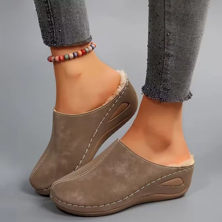Martinez - Scarpa Slip-On Foderate In Pelliccia Sintetica