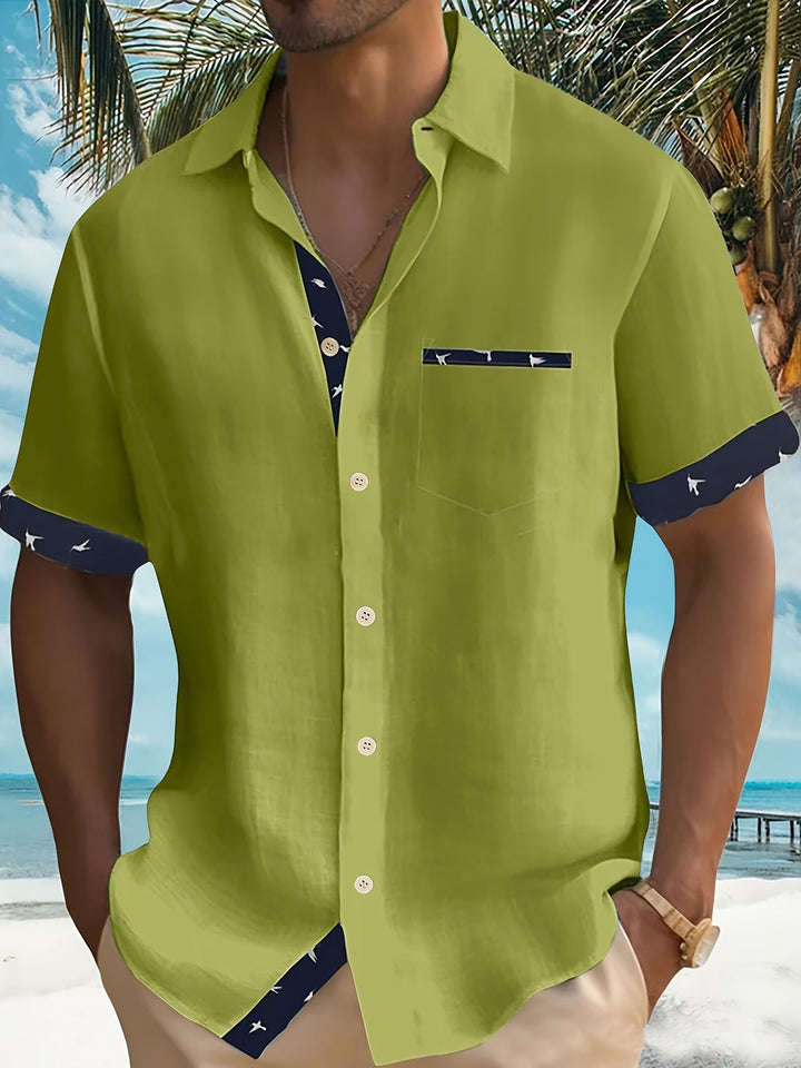 Julio - Camicia Elegante A Maniche Corte