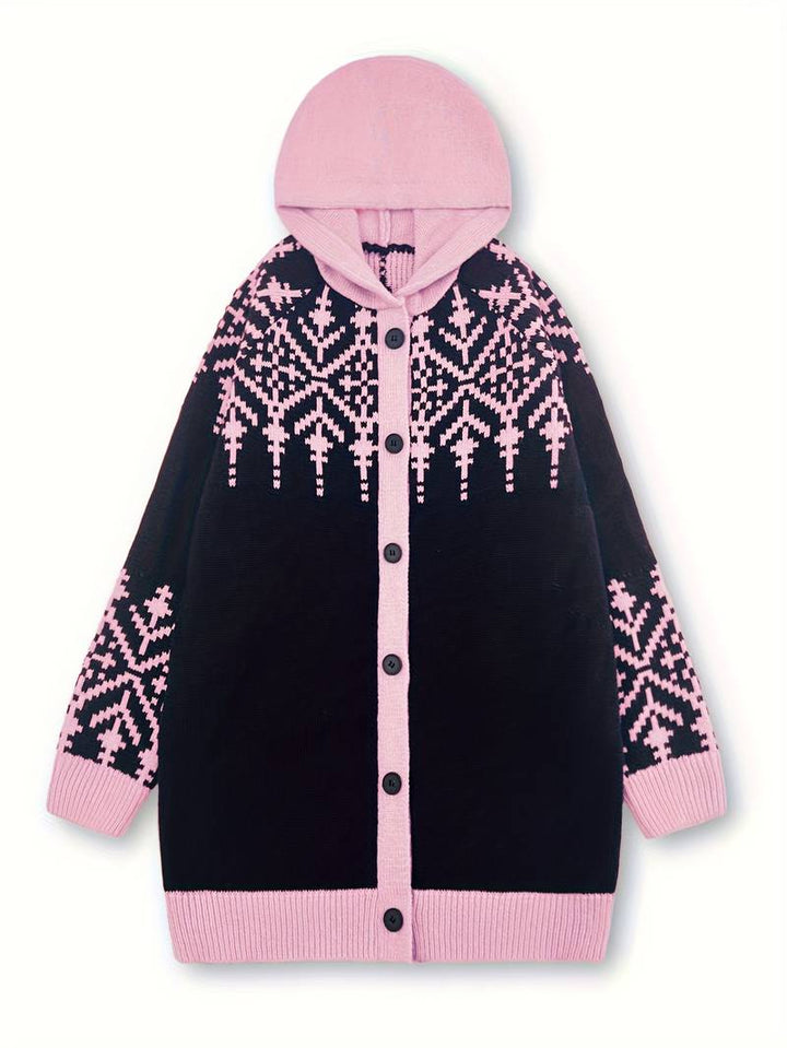 Hadassah - Elegante Cappotto Invernale Oversize in Tessuto