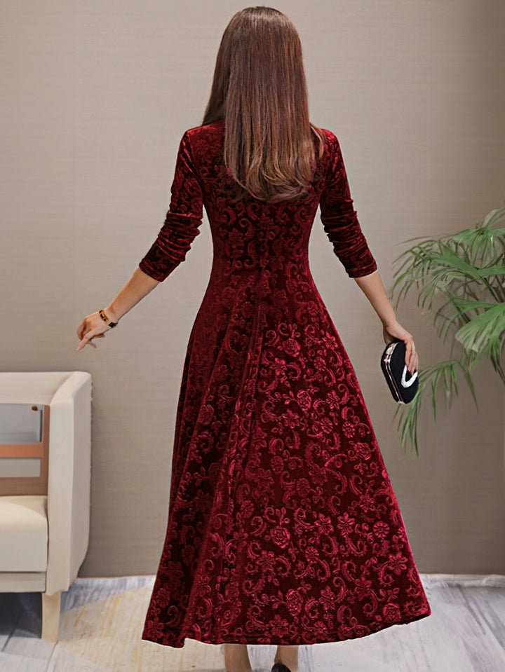 Eluned - Elegante Abito Da Sera In Velluto