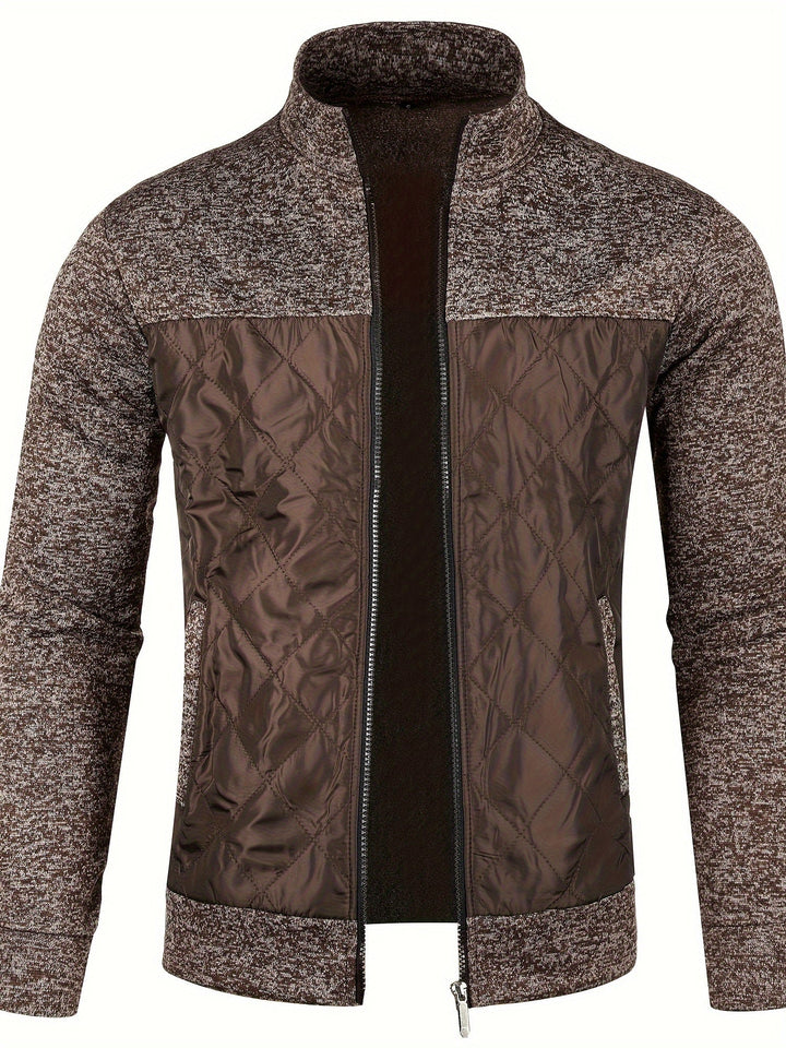 Grzegorz - Giacca In Maglia a Maniche Lunghe Con Zip
