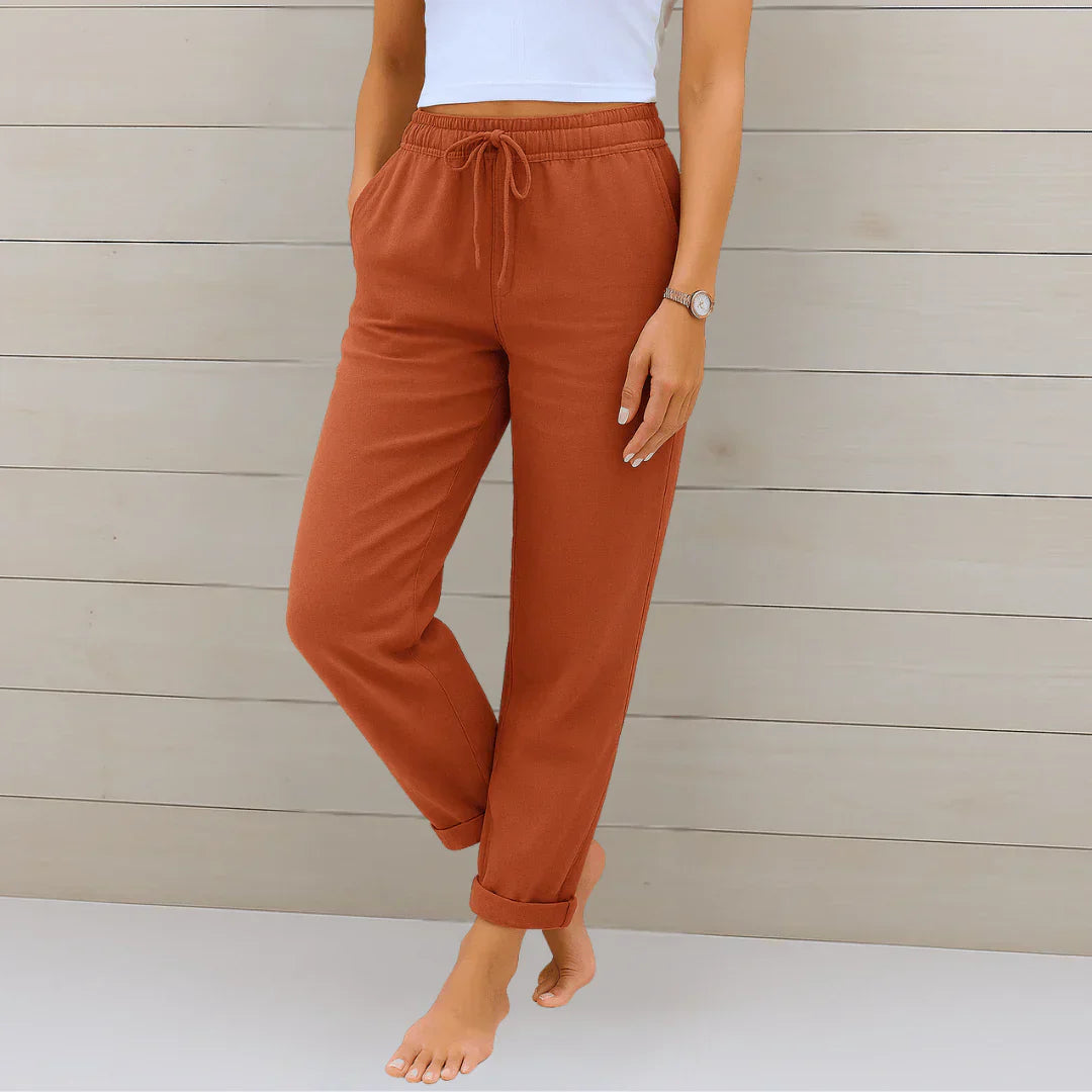 Niya - Pantaloni Comodi Con Coulisse