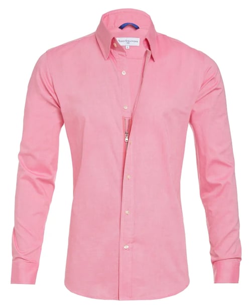 Ceferino - Camicia Disinvolto A Maniche Lunghe Con Bottoni