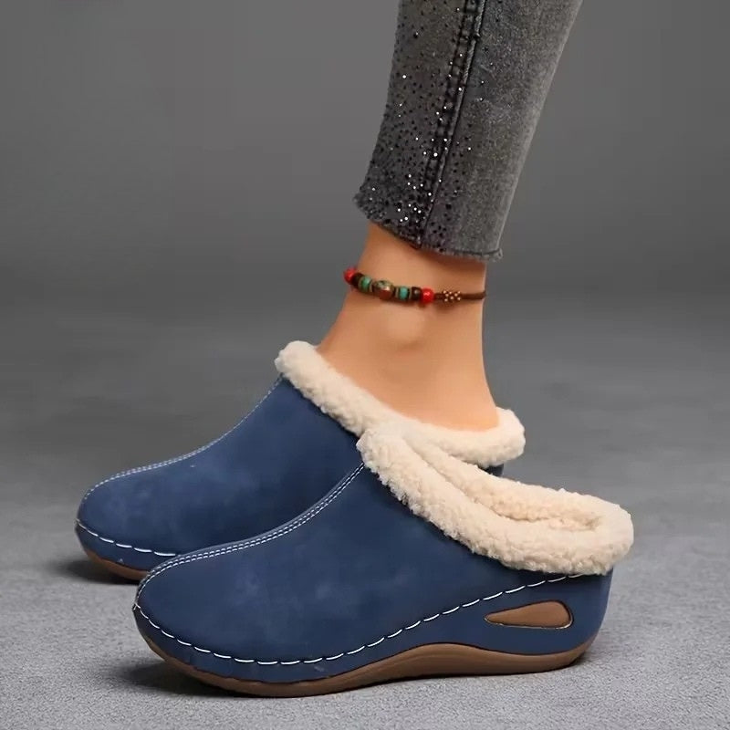 Lirona - Comodi Mocassini Slip-on Con Fodera in Pile