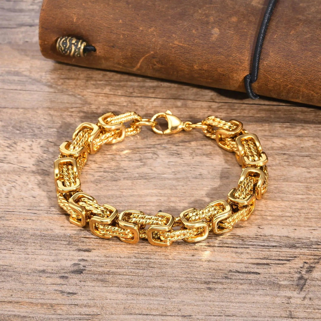 Glinn - Bracciale a Catena Forgiato Rogue