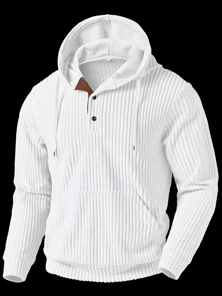 Colman - Elegante Felpa Con Cappuccio e Consistenza