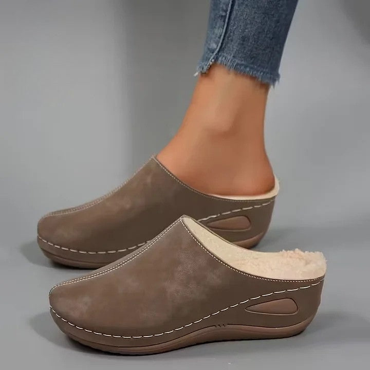 Martinez - Scarpa Slip-On Foderate In Pelliccia Sintetica