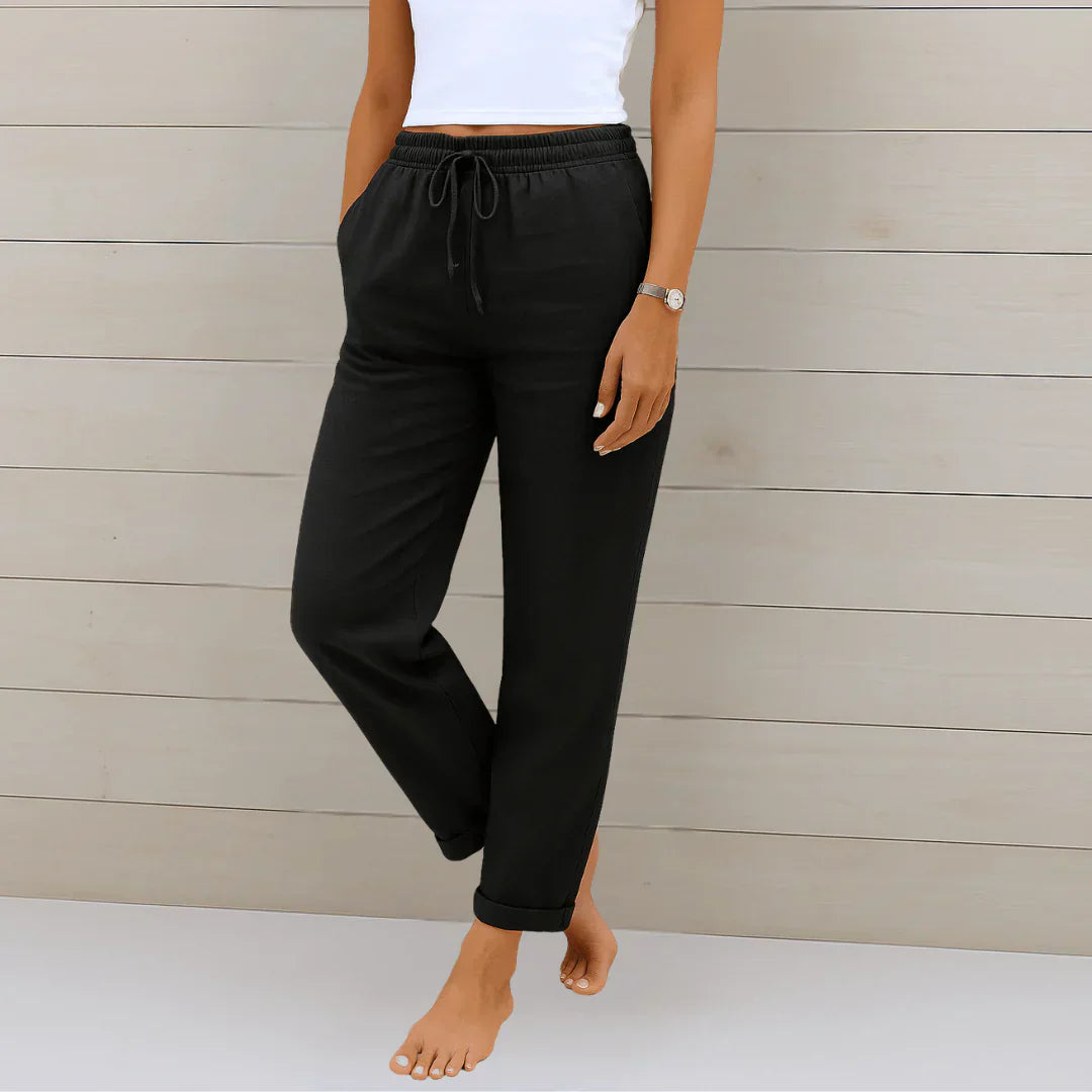 Niya - Pantaloni Comodi Con Coulisse