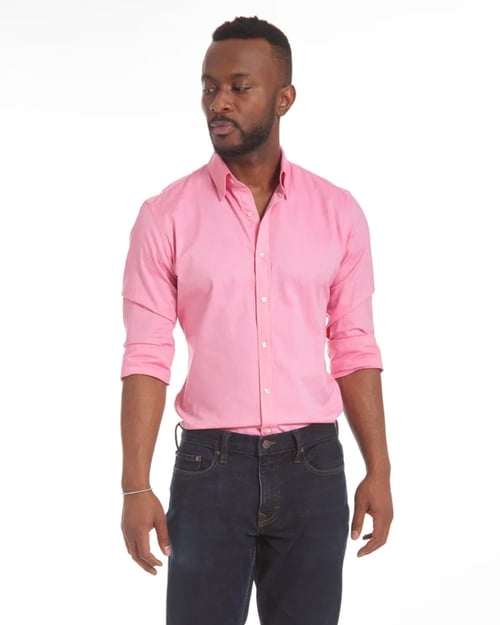 Ceferino - Camicia Disinvolto A Maniche Lunghe Con Bottoni
