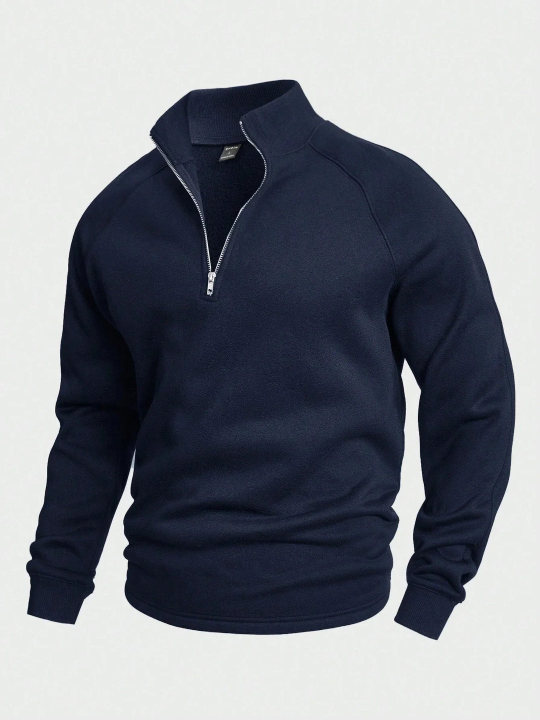 Kaucher - Felpa Classica Con zip a Un Quarto