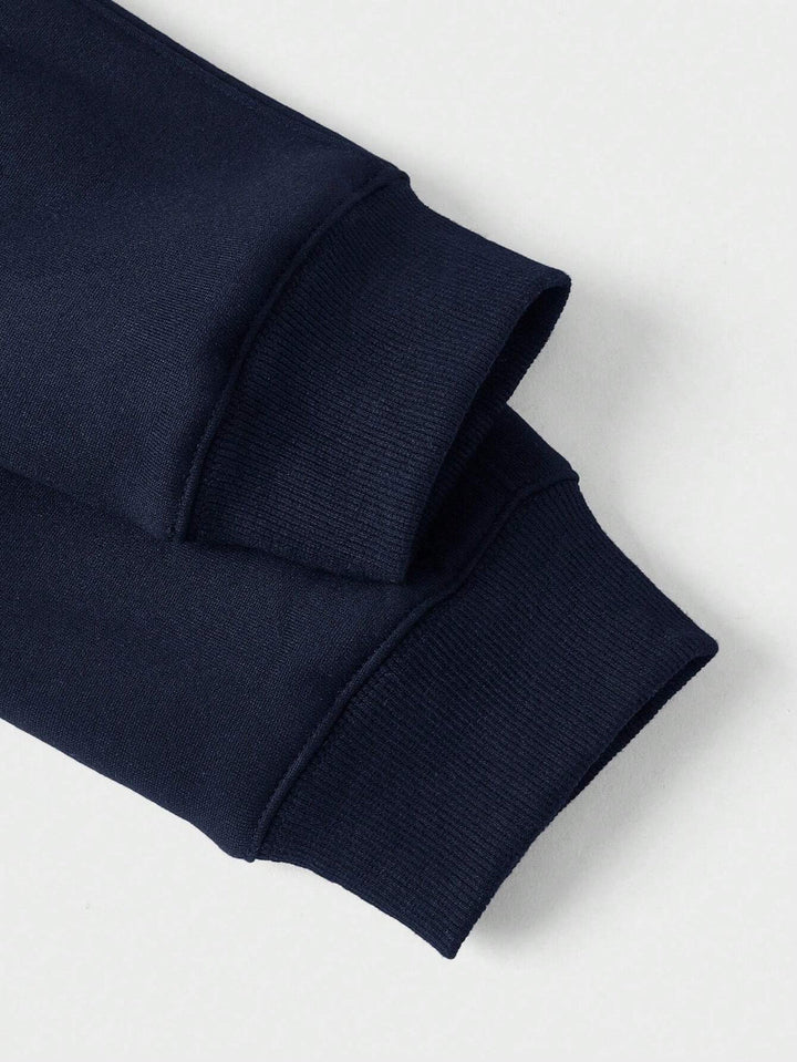 Kaucher - Felpa Classica Con zip a Un Quarto