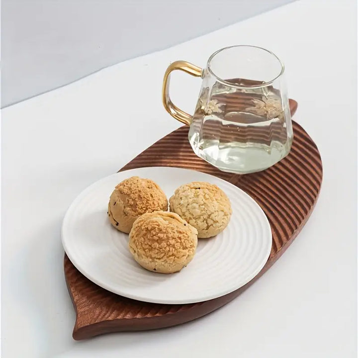 NaturePlatter - Vassoio Da Portata a Forma Di Foglia