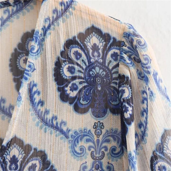Willa - Abito Vintage a Maniche Lunghe