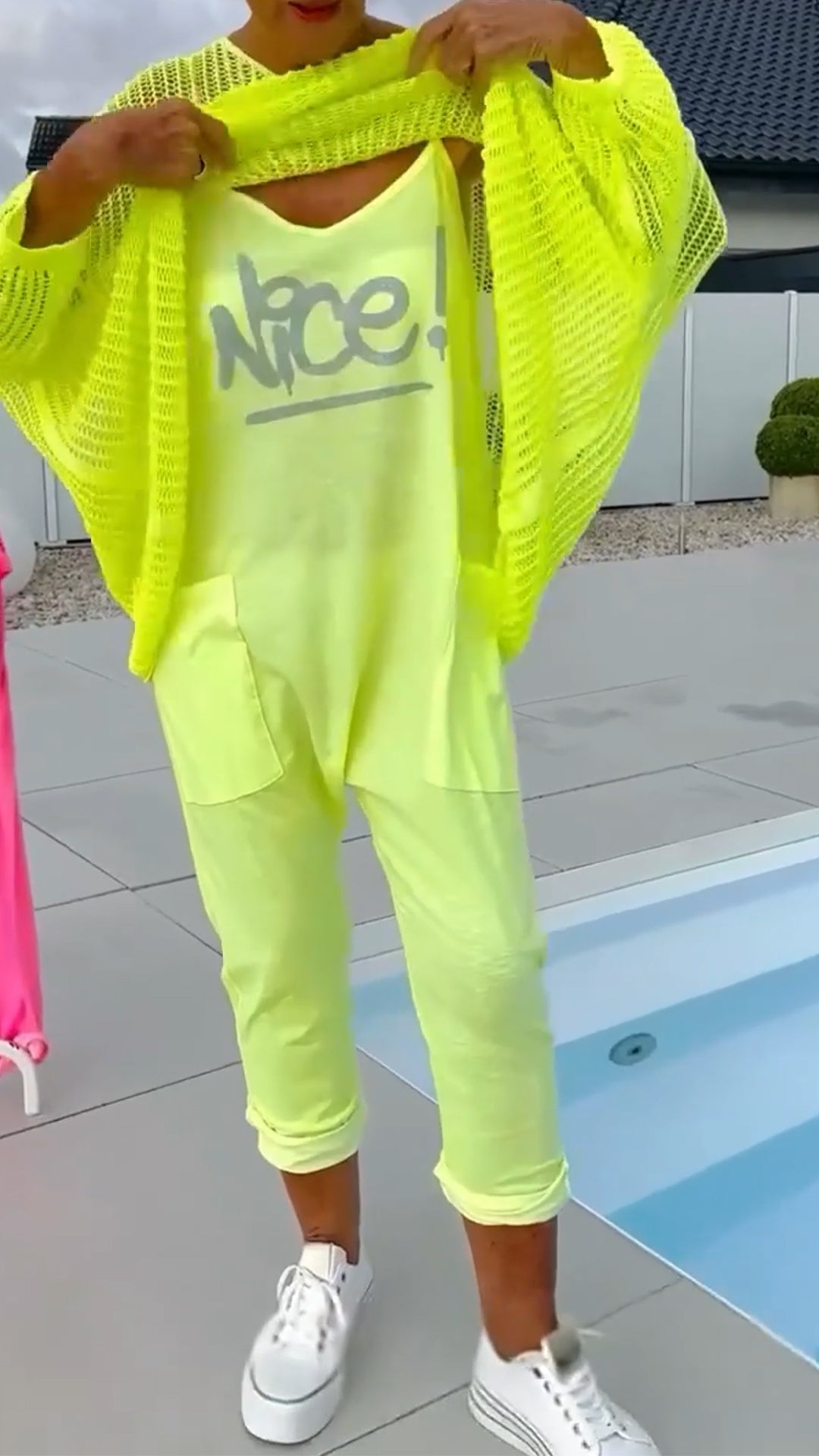 Spanou - Tuta Casual e Camicia Con Scollo Rotondo