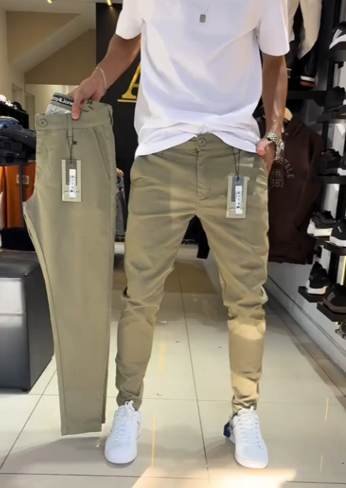 Tywin - Pantaloni Comodi Con Tasche Laterali
