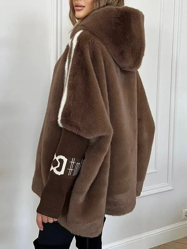 Capsey - Elegante Cappotto Invernale In Pelliccia Sintetica