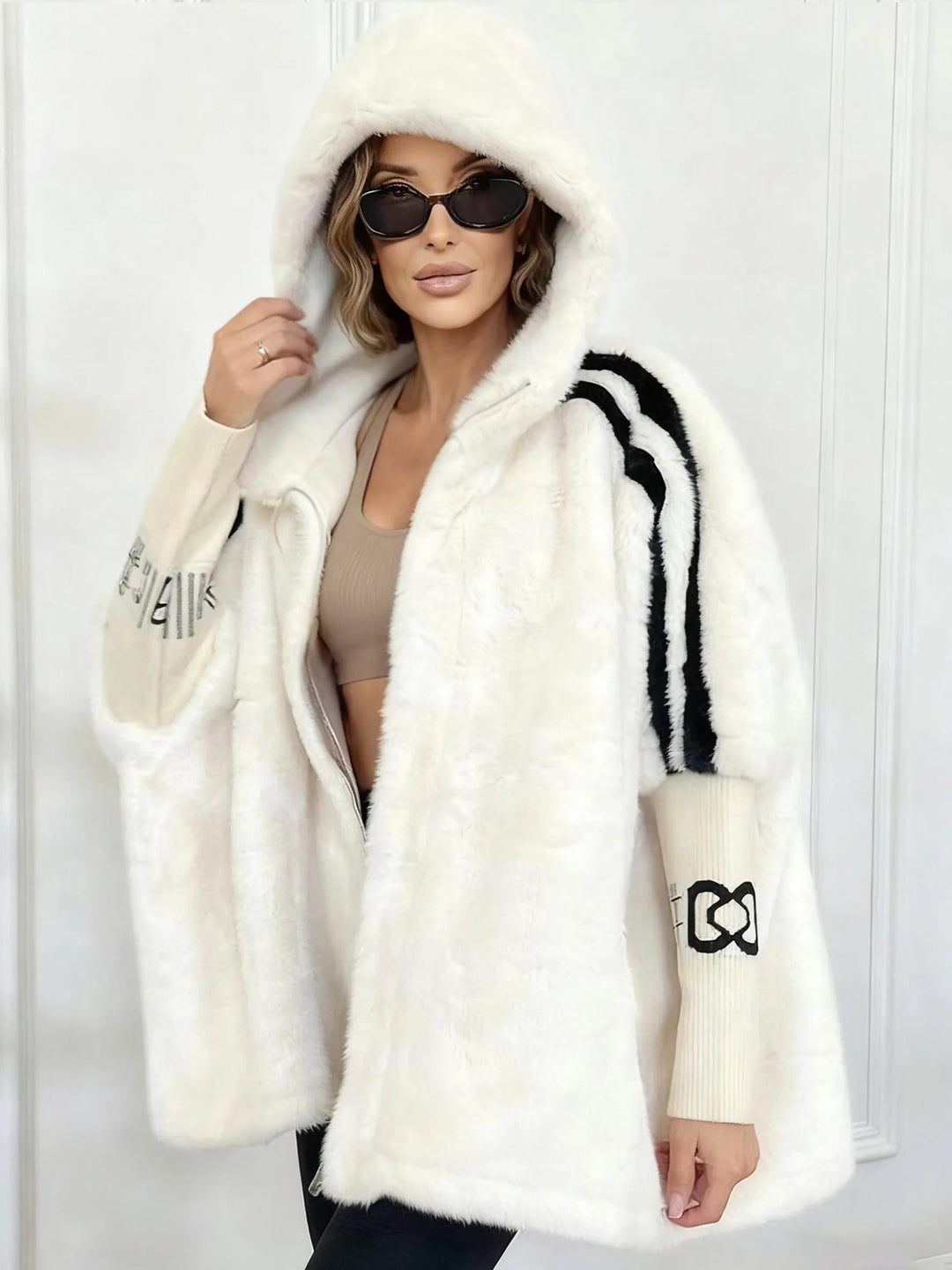 Capsey - Elegante Cappotto Invernale In Pelliccia Sintetica