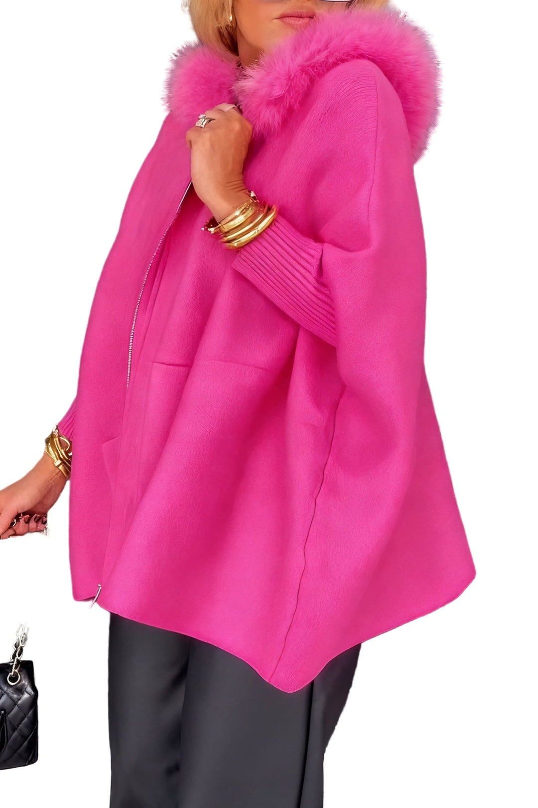 Anouka - Felpa Con Cappuccio, Maniche Lunghe e Zip