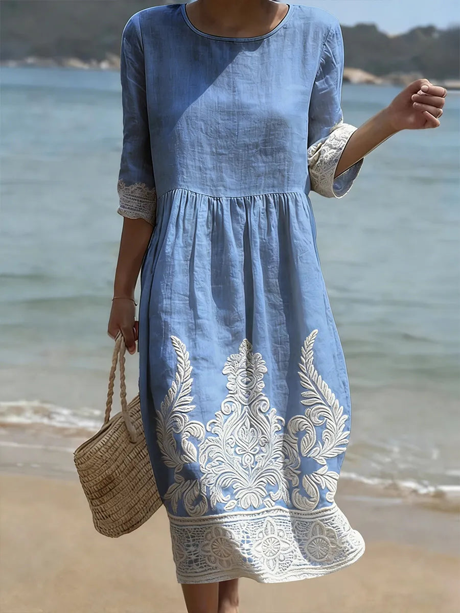 Zarena - Elegante Abito a Fiori