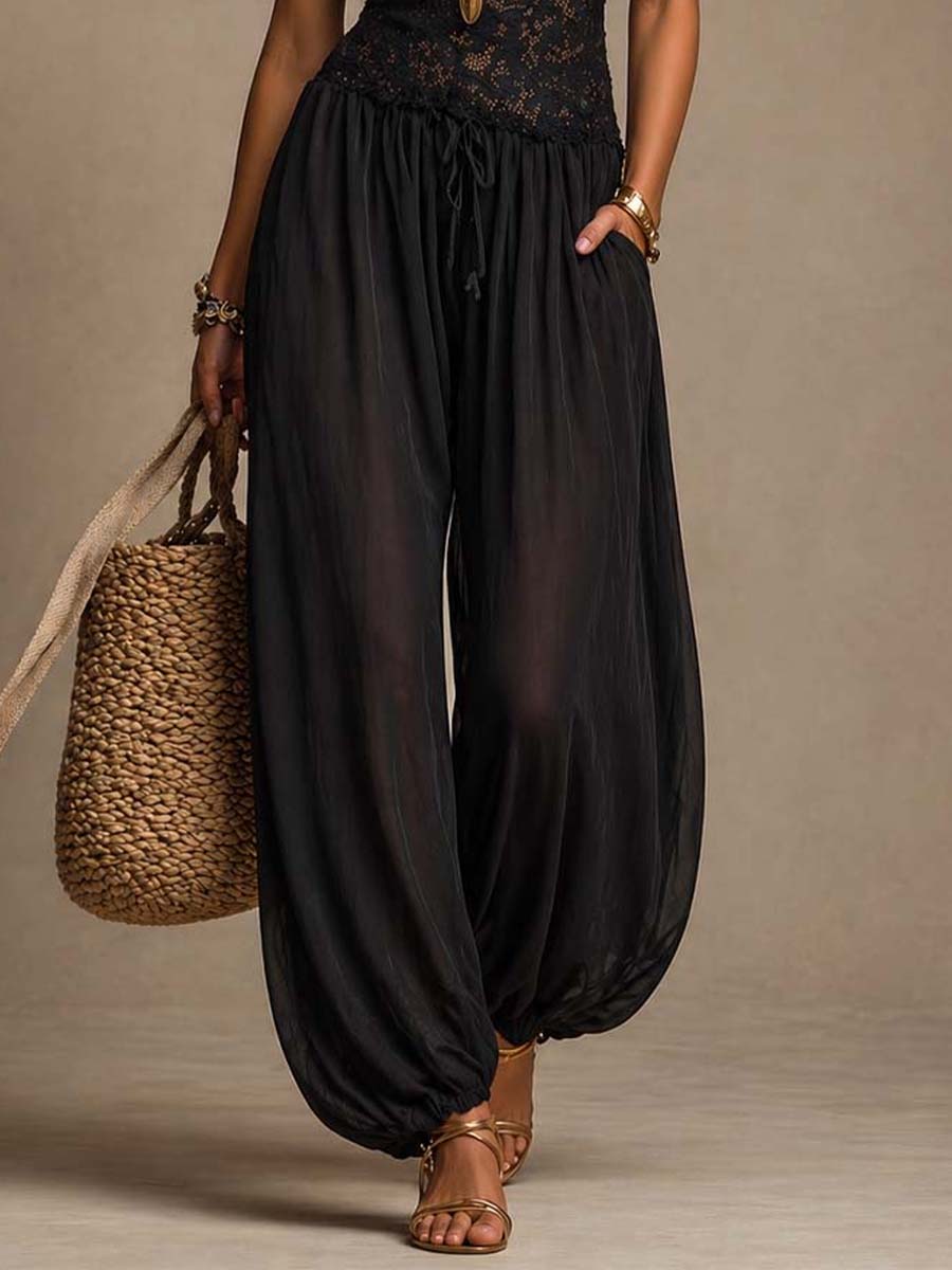 Natya - Tuta Vintage in Pizzo Fluido