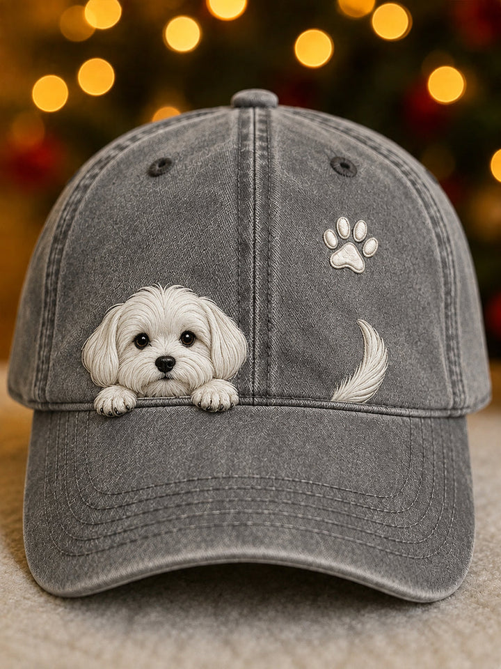 Pawlina - Cappellino Regolabile Con Grafica Di UN Simpatico Cane