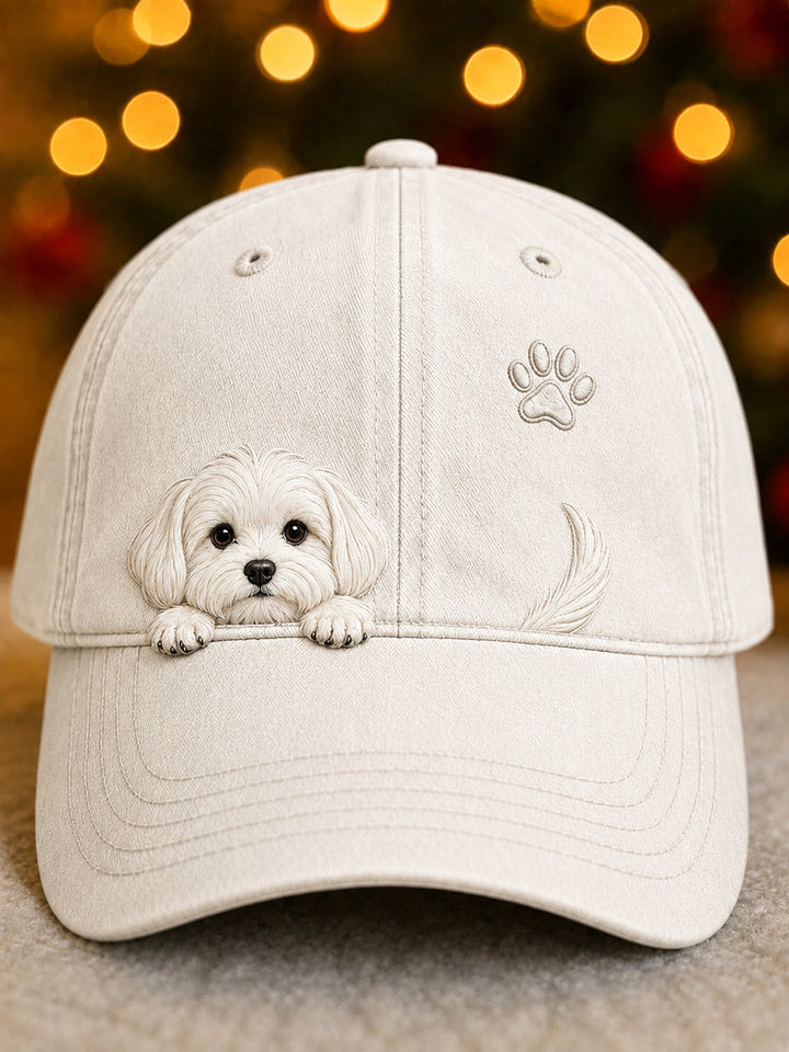 Pawlina - Cappellino Regolabile Con Grafica Di UN Simpatico Cane