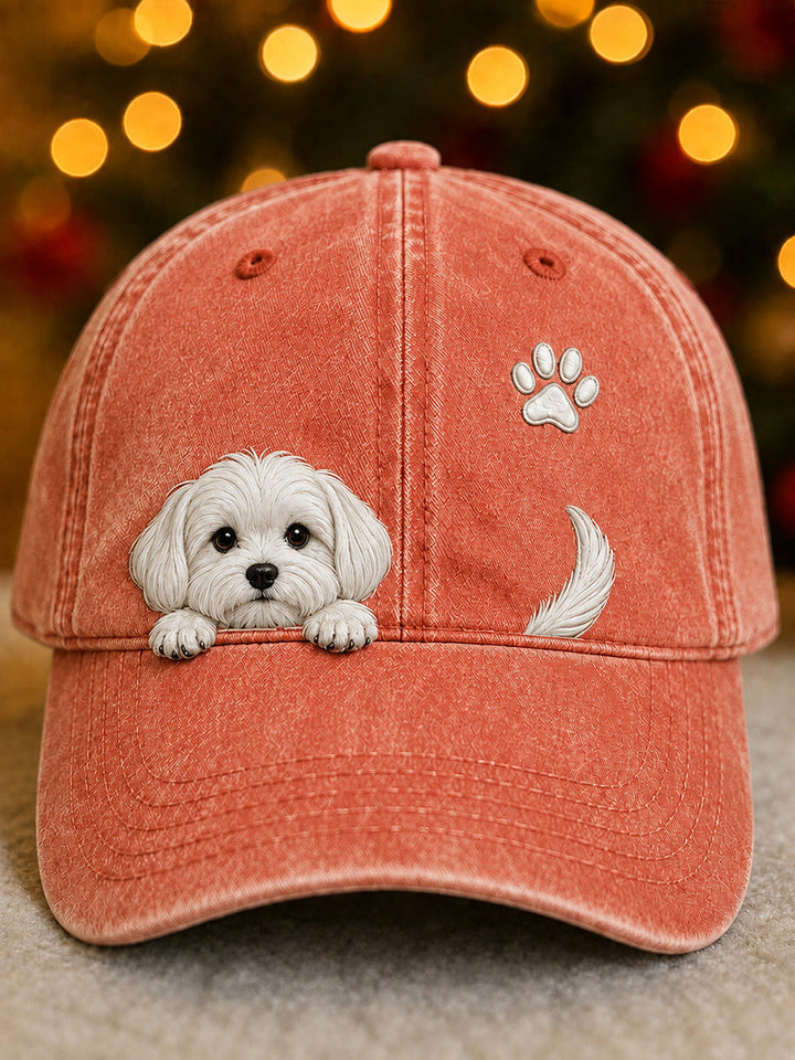 Pawlina - Cappellino Regolabile Con Grafica Di UN Simpatico Cane