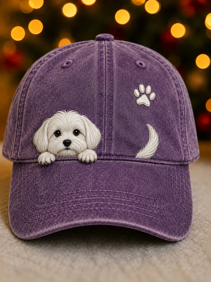Pawlina - Cappellino Regolabile Con Grafica Di UN Simpatico Cane