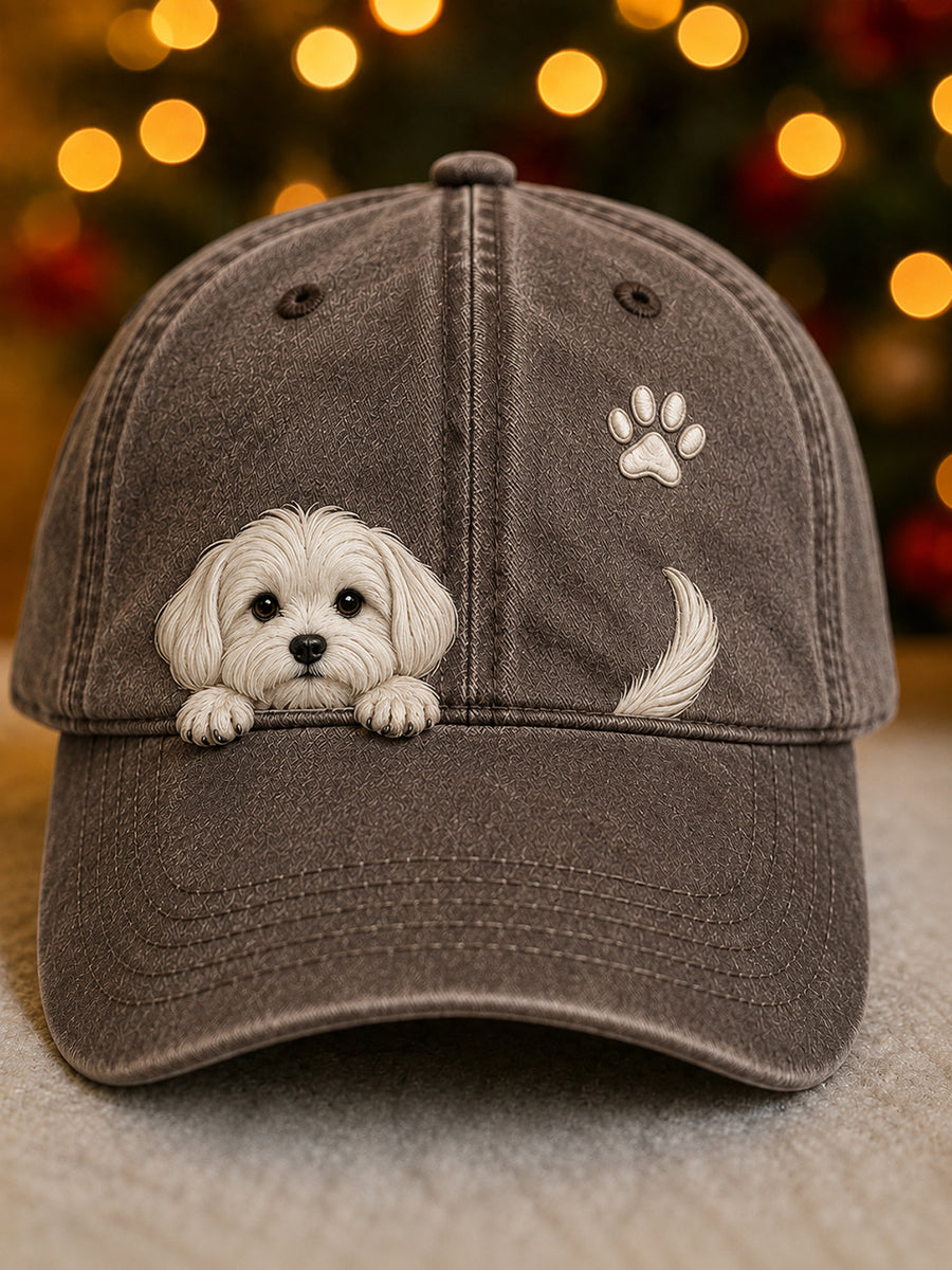 Pawlina - Cappellino Regolabile Con Grafica Di UN Simpatico Cane