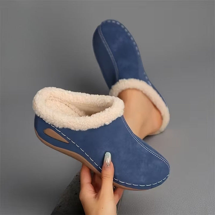 Lirona - Comodi Mocassini Slip-on Con Fodera in Pile