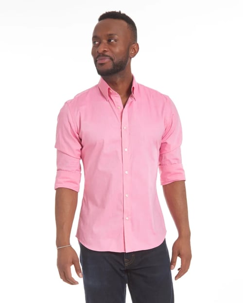 Ceferino - Camicia Disinvolto A Maniche Lunghe Con Bottoni