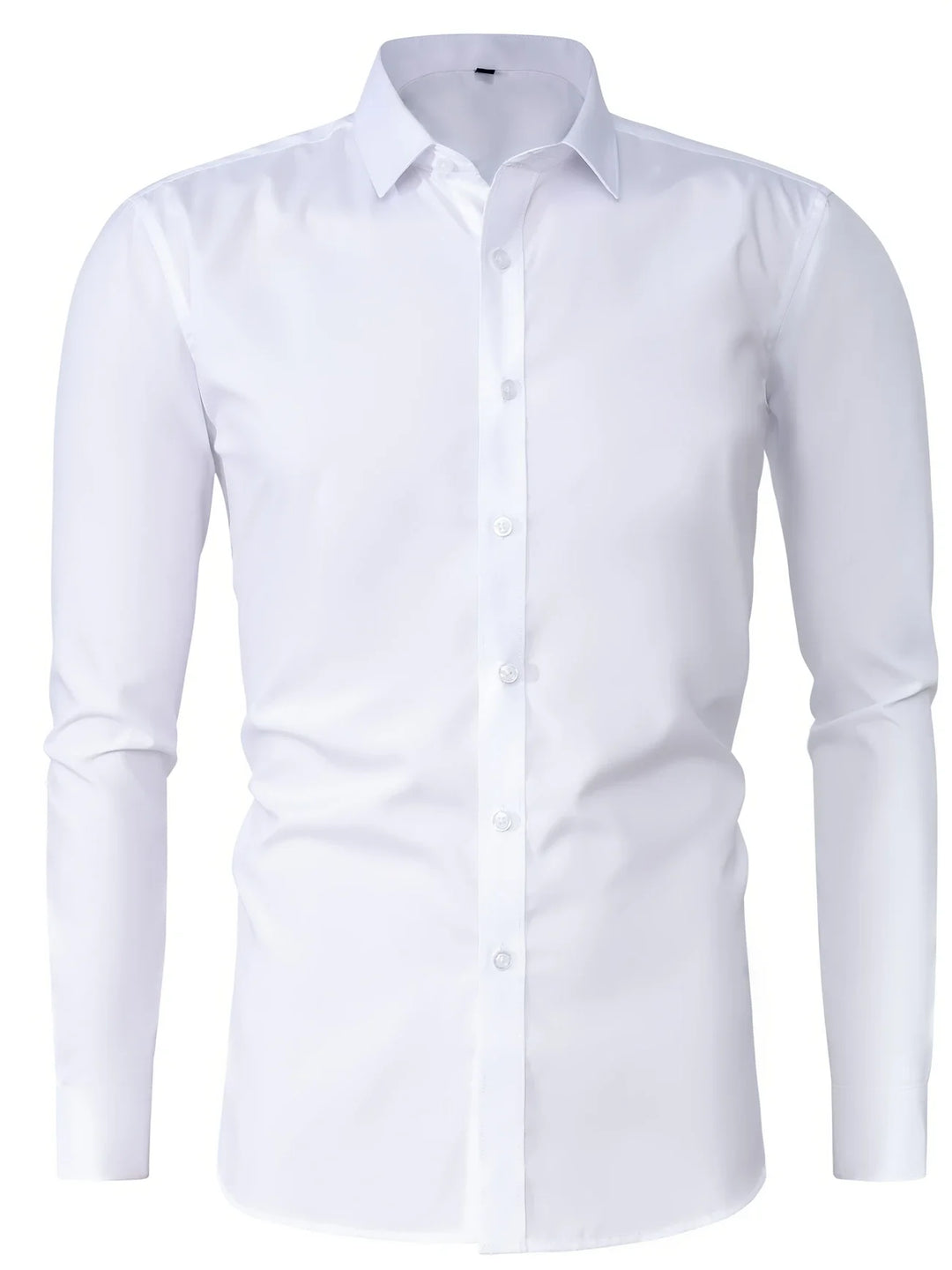 Byron - Elegante Camicia a Maniche Lunghe Con Bottoni