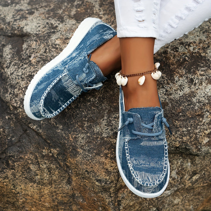 Aigerim - Comode Sneakers Basse Con Lacci