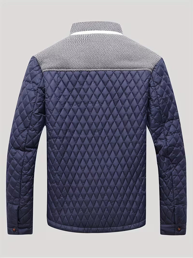 Stetson - Piumino Con Patchwork a Rombi