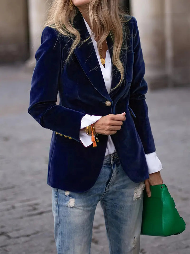 Elīna - Blazer Alla Moda In Velluto