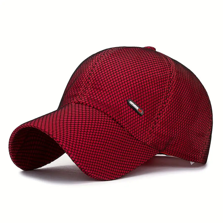 FlexDome - Cappellino Da Baseball Con Rete Regolabile