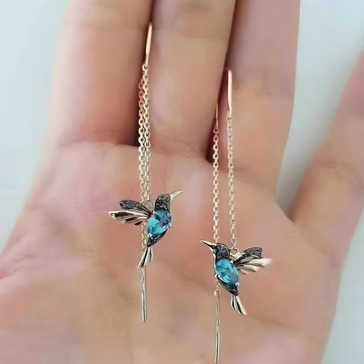 Arsenija - Orecchini Con Colibrì