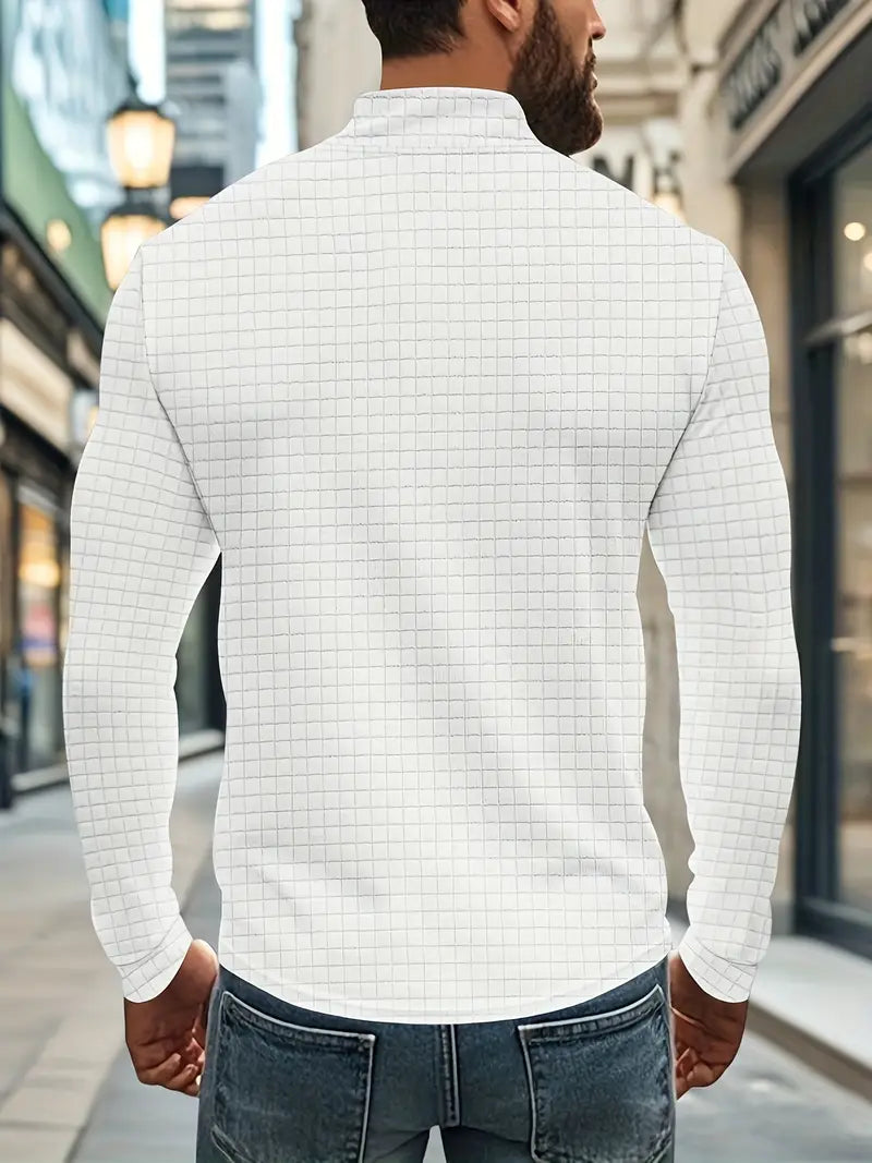 Jarryd - Felpa a Maniche Lunghe Con Mezza Zip